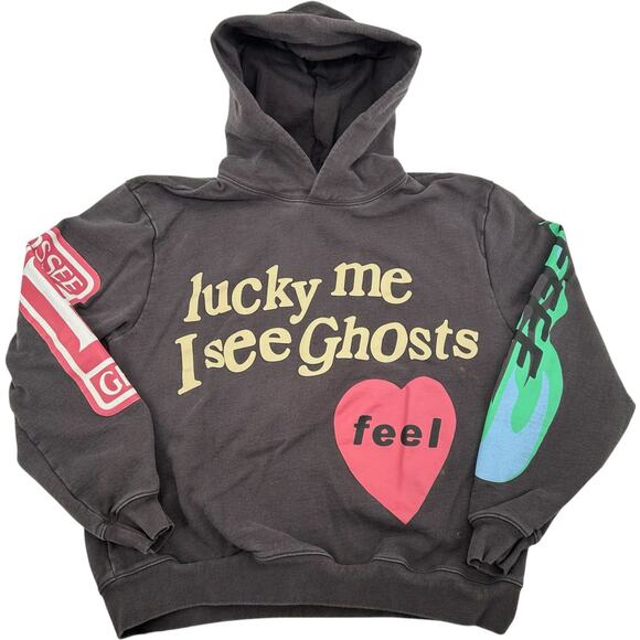 Yeezy Shirts Mens Lucky Me I See Ghosts Camp Flog Gnaw Cpfm Kanye